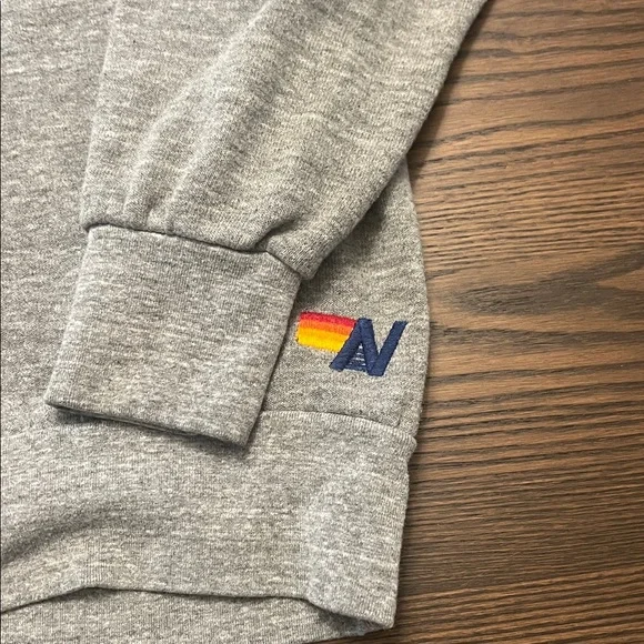 Aviator Nation Gray Crewneck Sweater - Picture 5 of 8